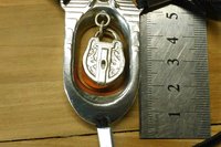 BDSM Clitoral Restraint with Padlock Charm.
