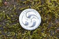 BDSM Lapel Pin. Hand Cast Pewter. 