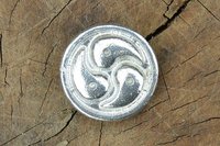 BDSM Lapel Pin. Hand Cast Pewter. 