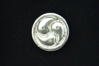 BDSM Lapel Pin. Hand Cast Pewter. 
