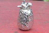 Swinger’s Pineapple Figurine – Handmade Art with a Sensual Twist. Hand Cast Pewter.