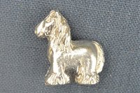 Pony Figurine – Unique Handmade Art with a Sensual Twist. Hand Cast Pewter.