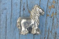 Pony Figurine – Unique Handmade Art with a Sensual Twist. Hand Cast Pewter.