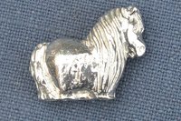 Pony Figurine – Unique Art with a Sensual Twist. Hand Cast Pewter.