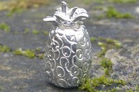 Swinger’s Pineapple Figurine – Handmade Art with a Sensual Twist. Hand Cast Pewter.