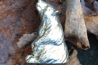 Sitting Bear Figurine – Celebrating LGBTQ+ Bear Culture. Hand Cast Pewter.