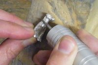 BDSM Good Girl Pocket Token, Erotic Sub Gift. Hand Cast Pewter.
