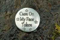 BDSM Bite Me Pendant, Erotic Sub Gift. Adjustable Waxed Cord. Hand Cast Pewter.