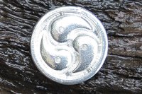 BDSM Lapel Pin. Hand Cast Pewter. 