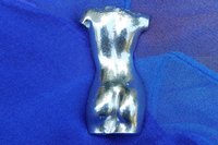 Female Torso Brooch - Rear View