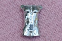 Male Torso Brooch - Front View
