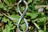 Infinity Loop Pendant – Symbol of Eternal Connection. Hand Cast Pewter.