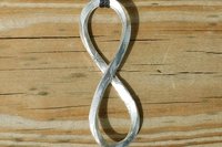 Infinity Loop Pendant – Symbol of Eternal Connection. Hand Cast Pewter.