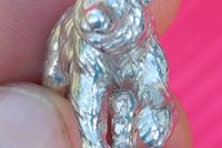 Bear Figurine – A Tribute to LGBTQ+ Bear Identity. Hand Cast Pewter.