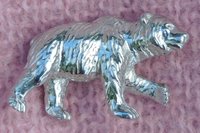 Bear Figurine – A Tribute to LGBTQ+ Bear Identity. Hand Cast Pewter.