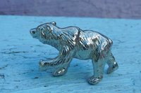 Bear Figurine – A Tribute to LGBTQ+ Bear Identity. Hand Cast Pewter.