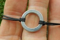 Simple Day Collar – Symbol of Commitment and Trust. Hand Cast Pewter.