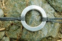 Simple Day Collar – Symbol of Commitment and Trust. Hand Cast Pewter.