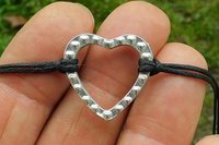 Hearts Galore Day Collar – Symbol of Commitment and Trust. Hand Cast Pewter.