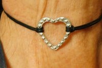 Hearts Galore Day Collar – Symbol of Commitment and Trust. Hand Cast Pewter.