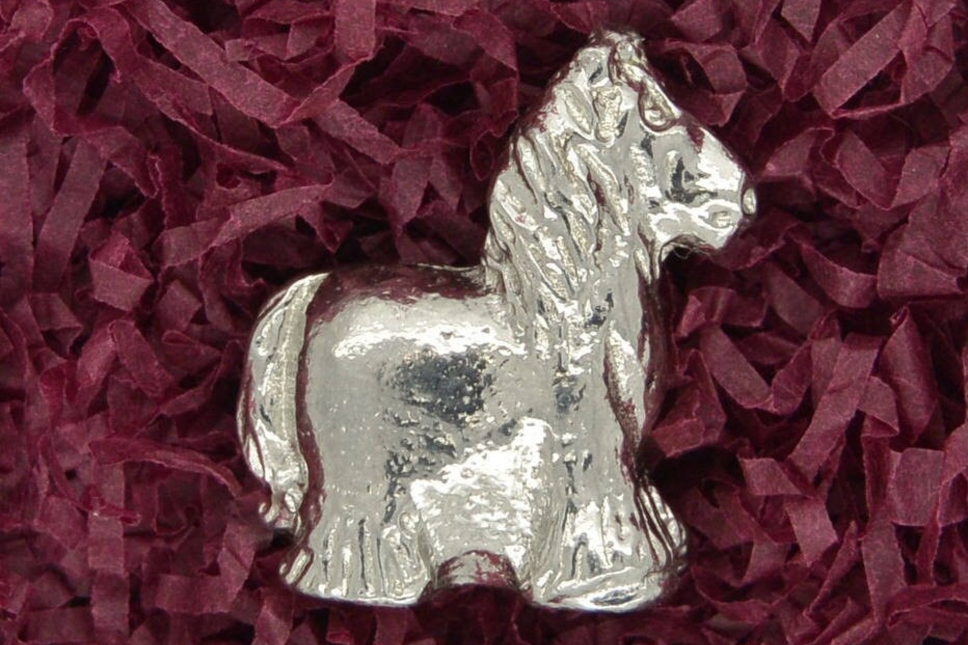 Pony Figurine – Unique Handmade Art with a Sensual Twist. Hand Cast Pewter.