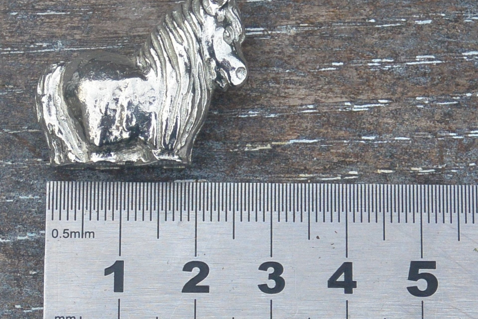 Pony Figurine – Unique Art with a Sensual Twist. Hand Cast Pewter.