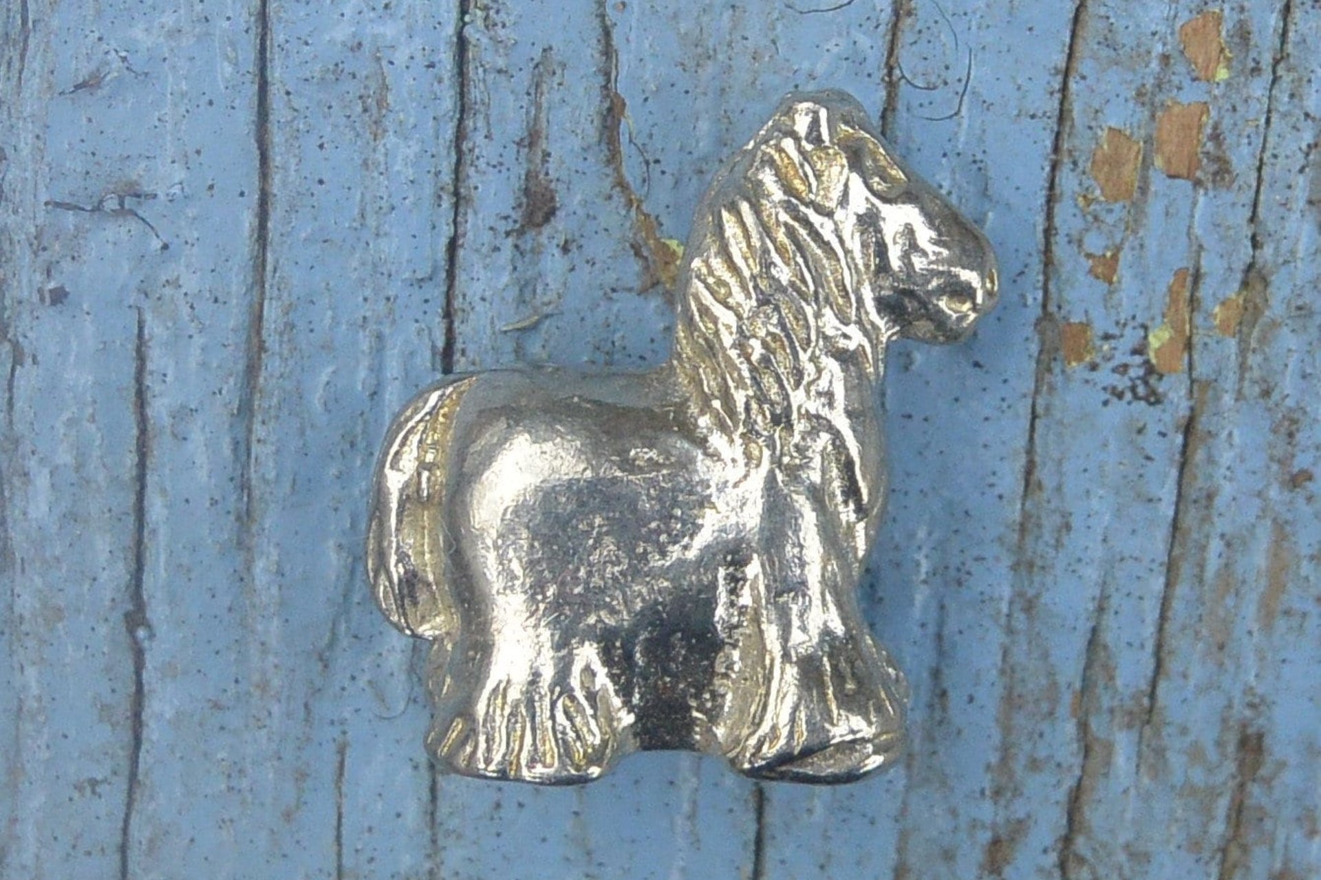 Pony Figurine – Unique Handmade Art with a Sensual Twist. Hand Cast Pewter.
