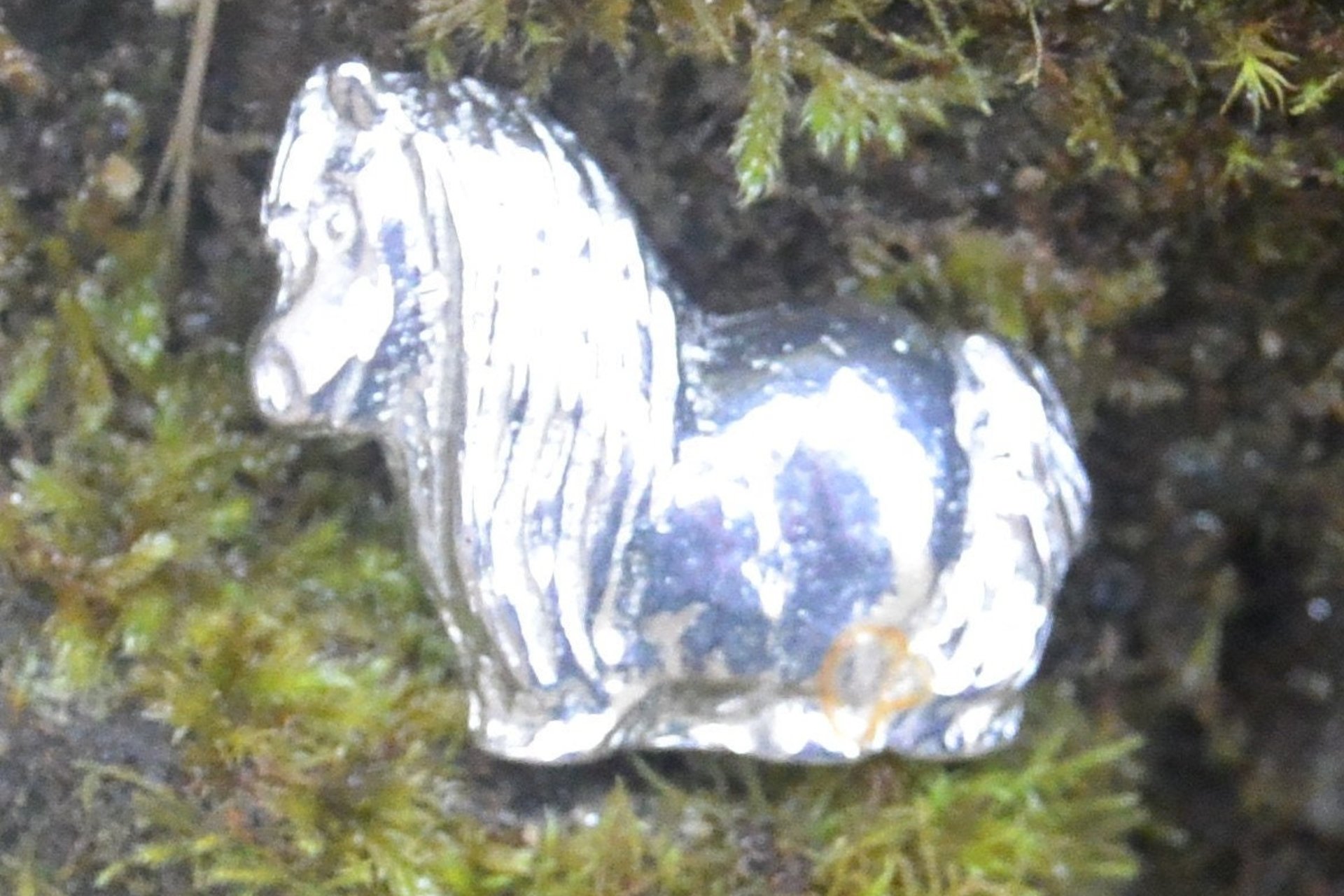 Pony Figurine – Unique Art with a Sensual Twist. Hand Cast Pewter.
