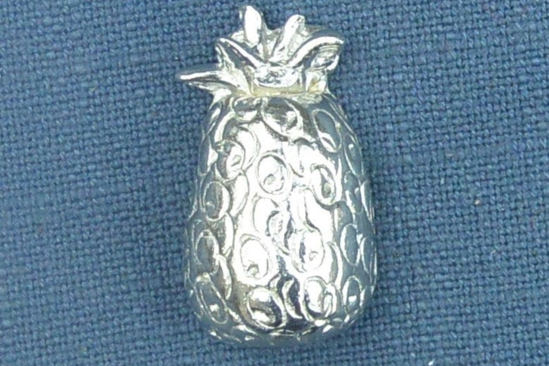 Swinger’s Pineapple Figurine – Handmade Art with a Sensual Twist. Hand Cast Pewter.