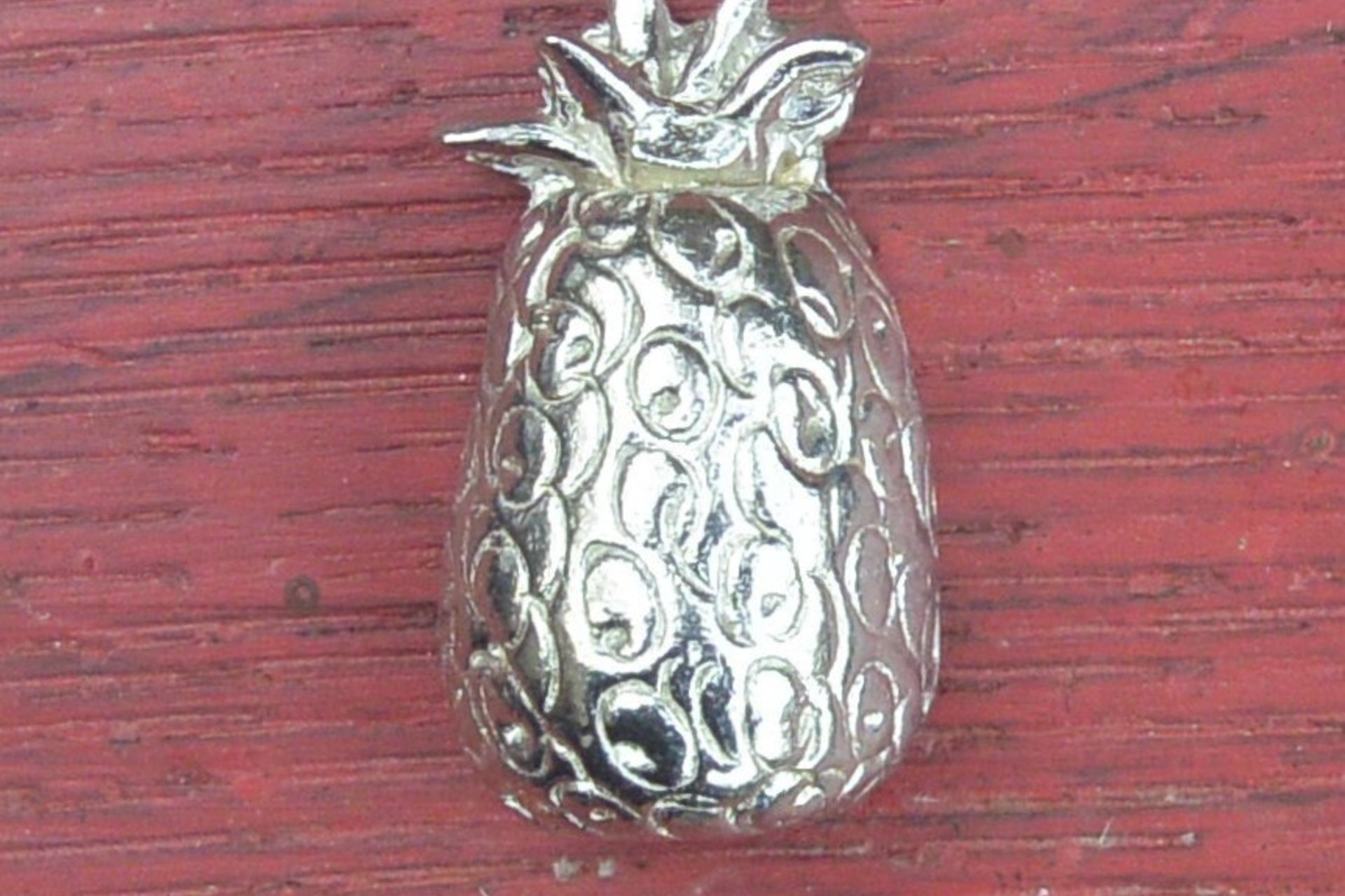 Swinger’s Pineapple Figurine – Handmade Art with a Sensual Twist. Hand Cast Pewter.