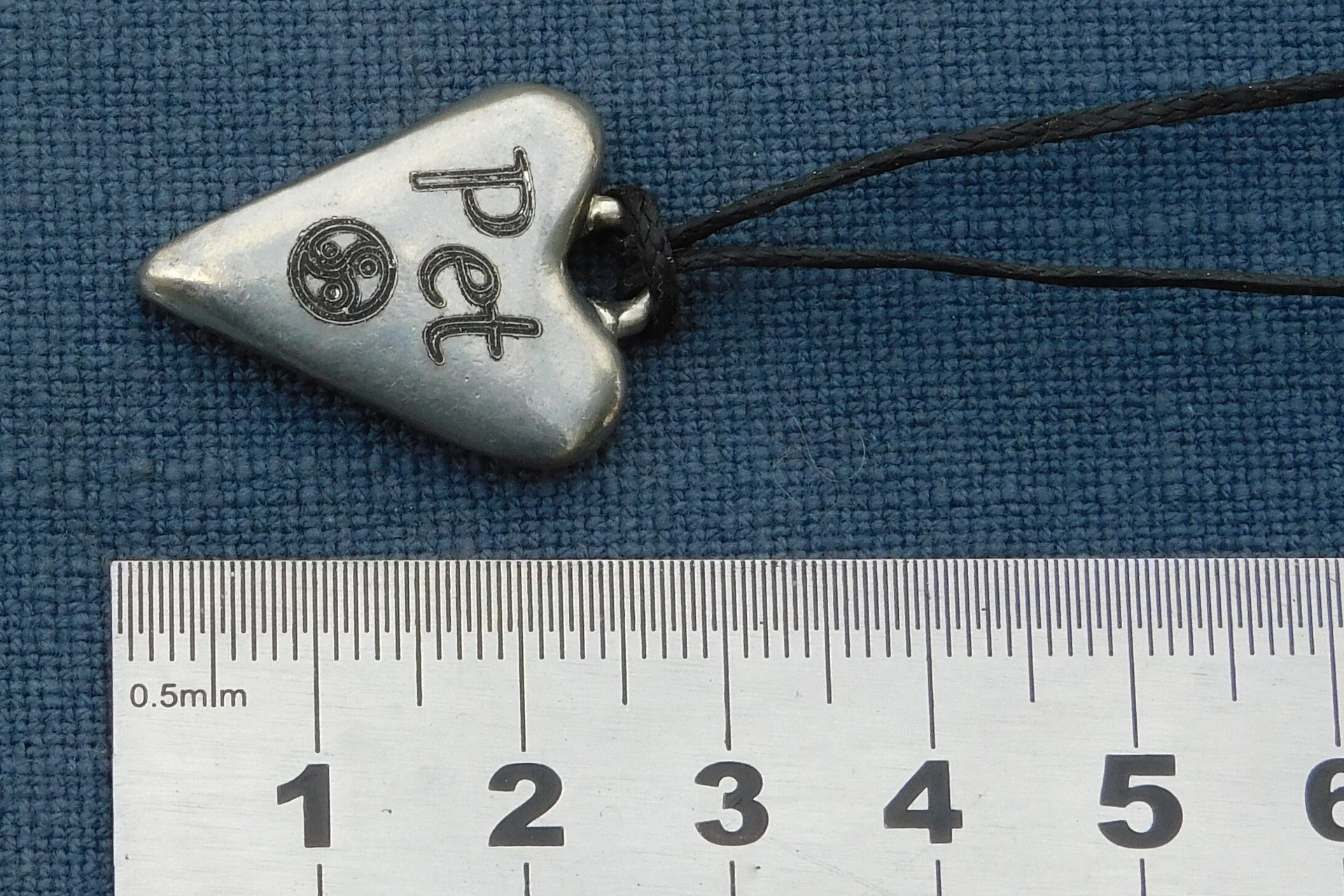 BDSM ‘Pet’ Pendant, Erotic Sub Gift. Adjustable Waxed Cord. Hand Cast Pewter.