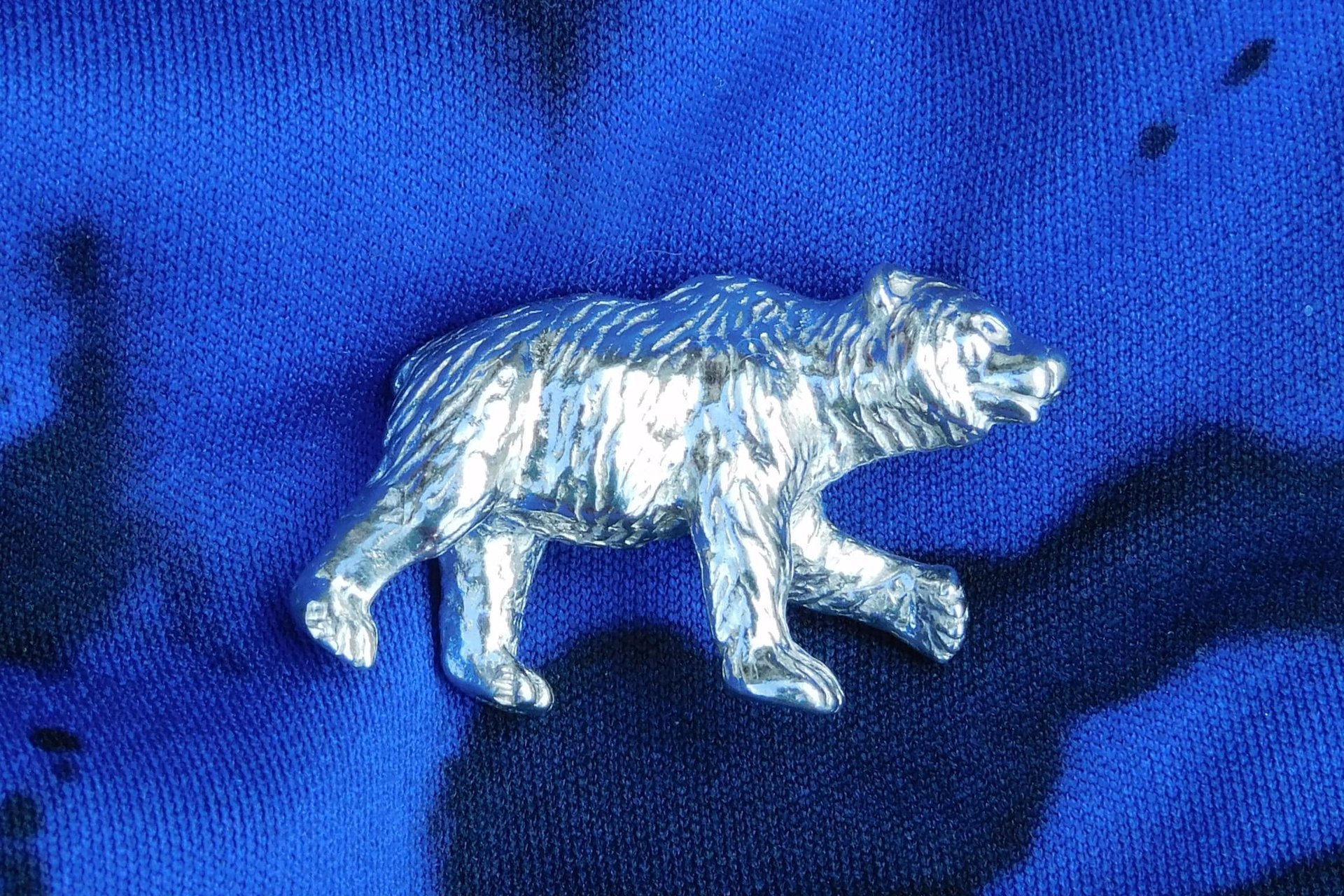 Bear Figurine – A Tribute to LGBTQ+ Bear Identity. Hand Cast Pewter.