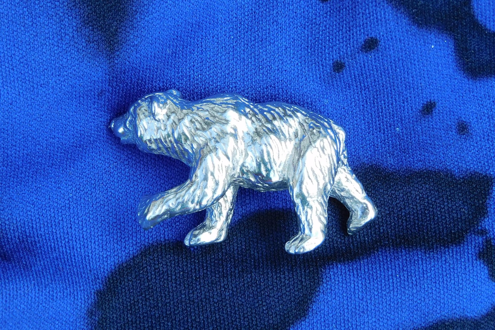 Bear Figurine – A Tribute to LGBTQ+ Bear Identity. Hand Cast Pewter.