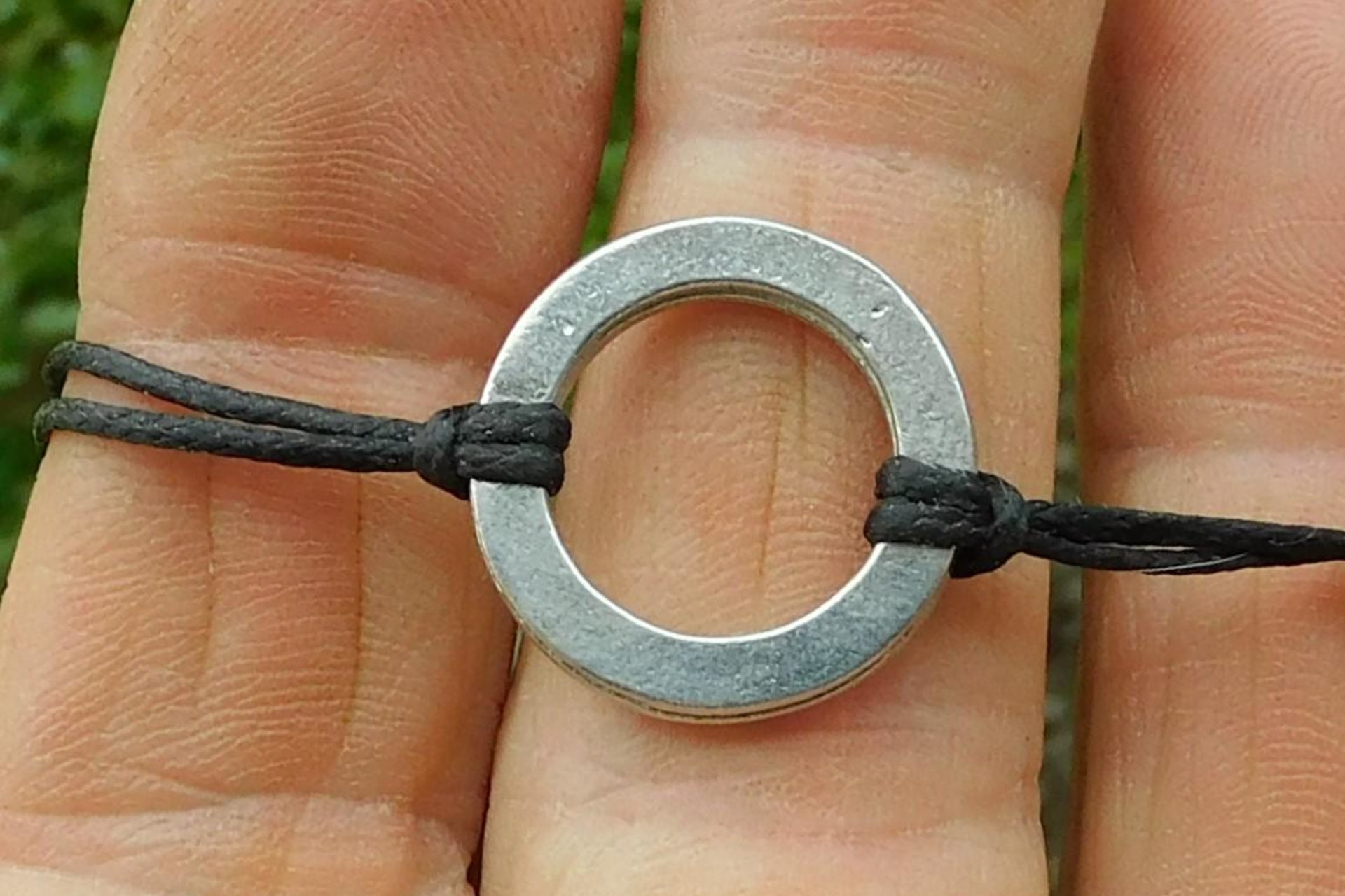 Simple Day Collar – Symbol of Commitment and Trust. Hand Cast Pewter.