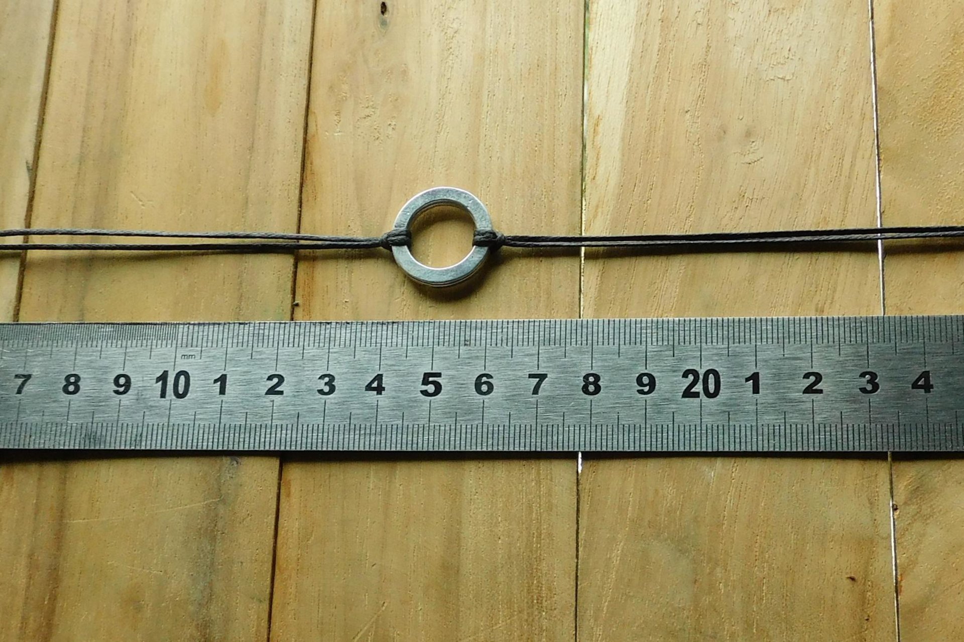 Simple Day Collar – Symbol of Commitment and Trust. Hand Cast Pewter.