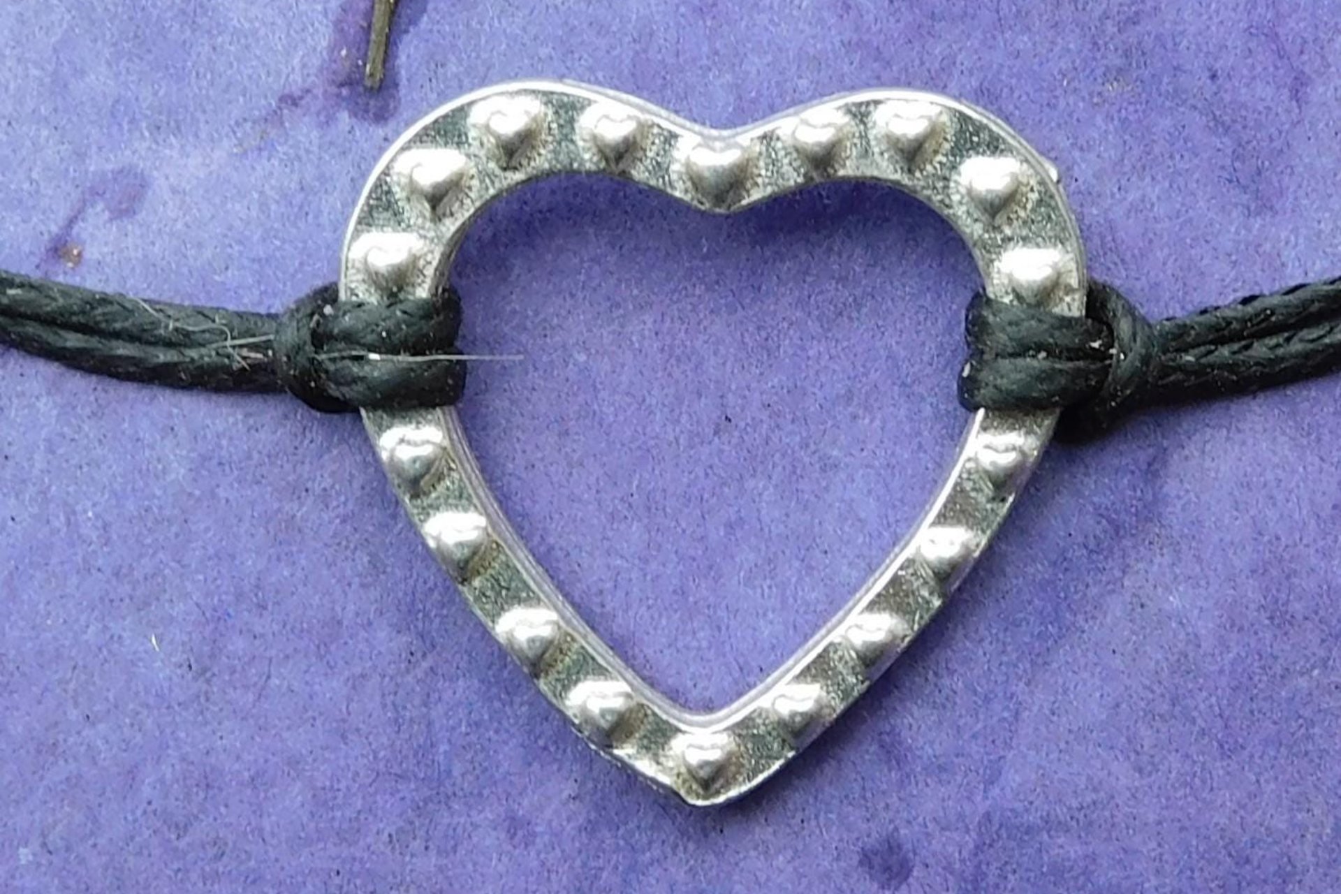 Hearts Galore Day Collar – Symbol of Commitment and Trust. Hand Cast Pewter.