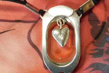 BDSM Clitoral Restraint with Heart.