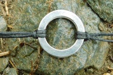 Simple Day Collar – Symbol of Commitment and Trust. Hand Cast Pewter.